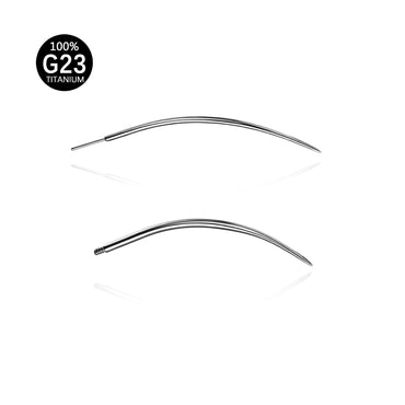 Taper Curvo Titânio Push-Pin 10001
