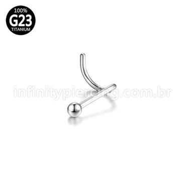 Piercing Nostril Titânio