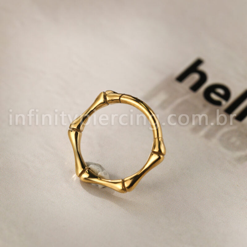 Piercing Argola Titânio Segmento Articulado Esqueleto
