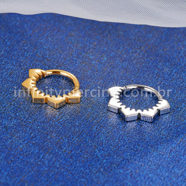 Piercing Argola Titânio Lisa