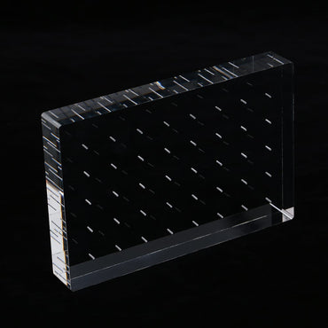 Expositor Acrílico Para Topo De Piercing P/ 40 Peças 18X12X2,5 CM (cópia)