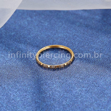 Piercing Argola Segmento Articulado Aço Cirurgico Zircônia Com Detalhe