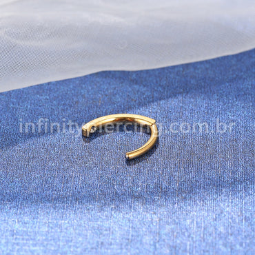 Piercing Argola Para Umbigo Titânio Zircônia