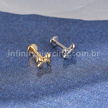 Piercing Labret Titânio Laço