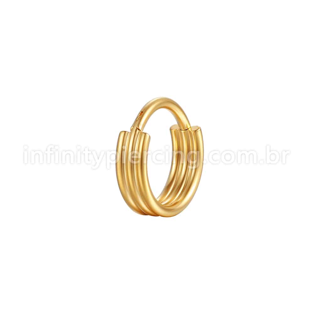 Piercing Argola Aço Cirúrgico Segmento Articulado