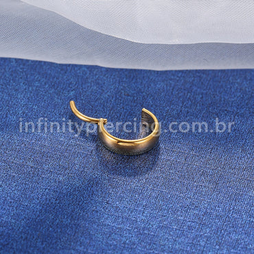 Piercing Argola Aço Cirúrgico Liso