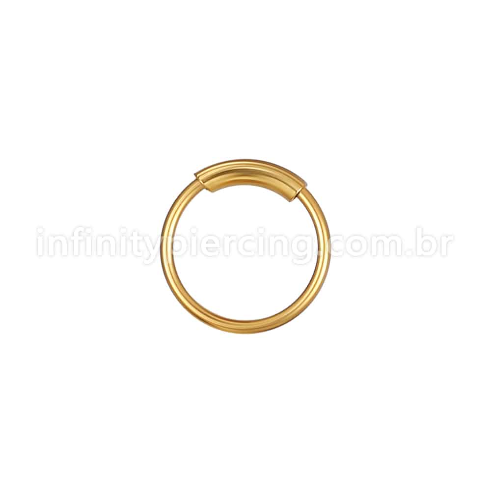 Piercing Argola Aço Cirúrgico Encaixe