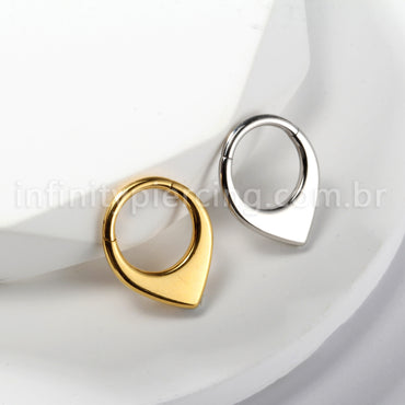 Piercing Argola Titânio Gota