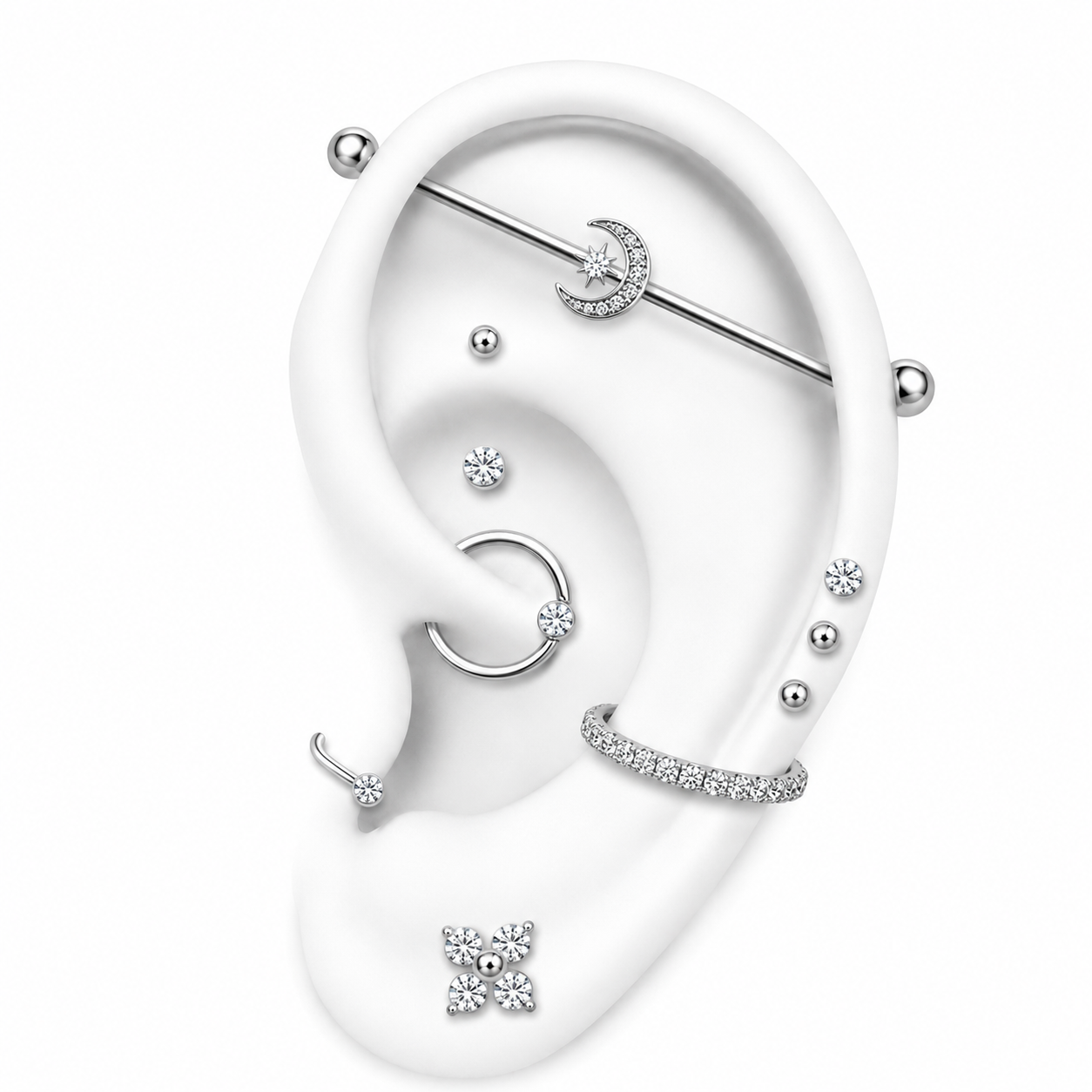 Piercing Aço 316L