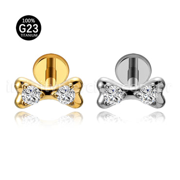 Piercing Labret Titânio Laço