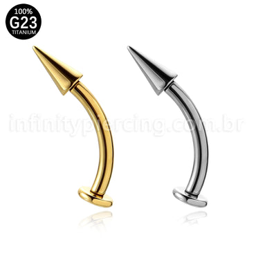 Piercing Banana Titânio Floating Spike