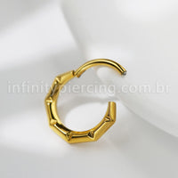 Piercing Argola Titânio Com Detalhes