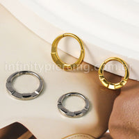 Piercing Argola Titânio Segmento Articulado Detalhada