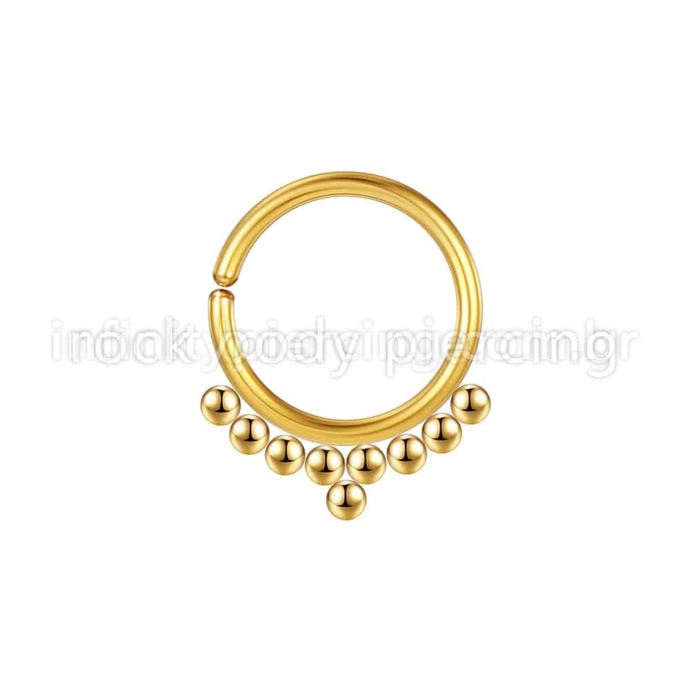 Piercing Argola Aço cirúrgico Indiano
