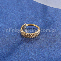Piercing Argola Aço Cirúrgico Segmento Articulado Detalhado