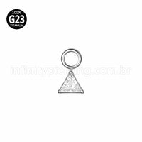 Pingente Para Piercing Titânio