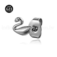 Brinco Titânio Cisne