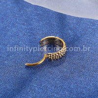 Piercing Argola Aço Cirúrgico Segmento Articulado Detalhado