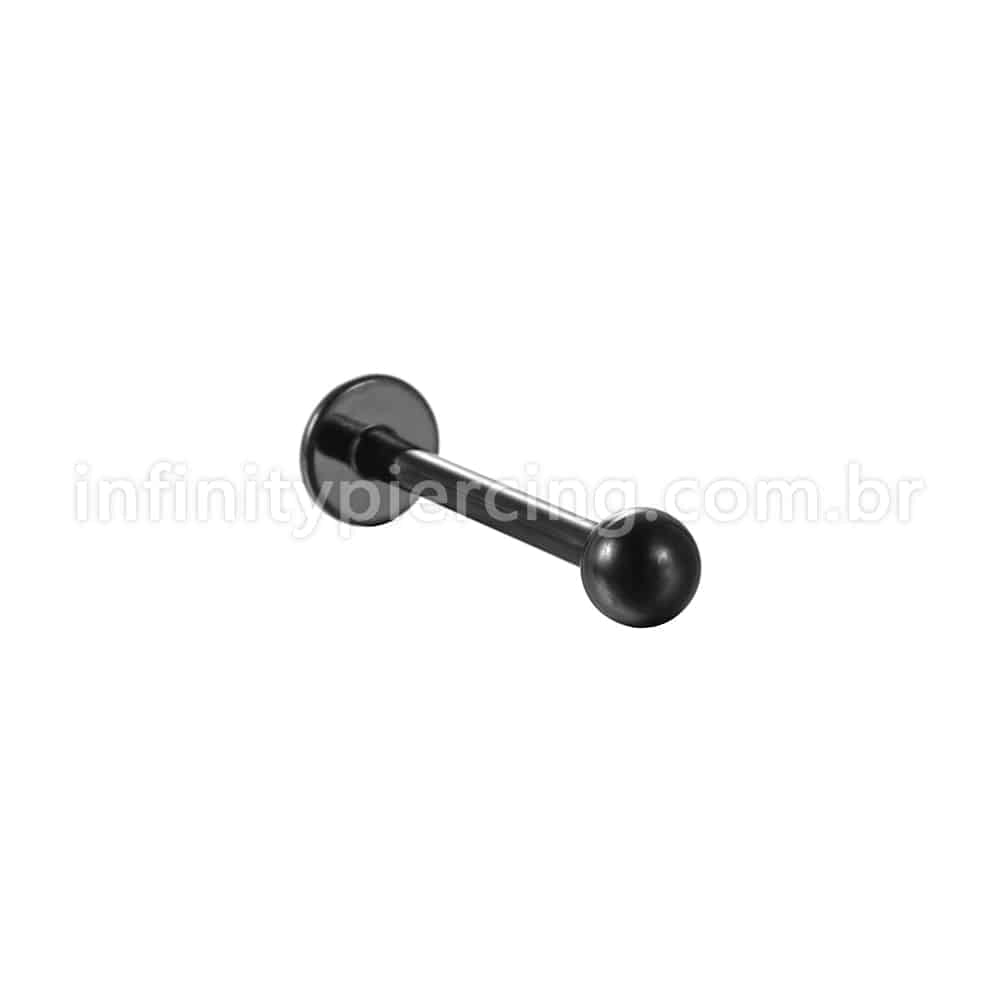 Piercing Labret Aço Cirúrgico 316 L