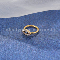 Piercing Argola Aço Cirúrgico Segmento Articulado Olho Zircônia Cravejada