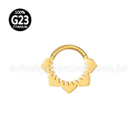 Piercing Argola Titânio Lisa