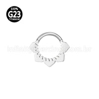 Piercing Argola Titânio Lisa