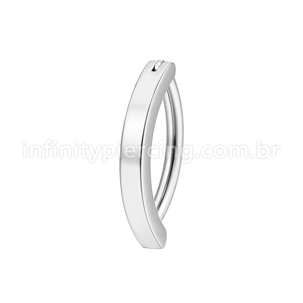 Piercing Argola Para Umbigo  Aço Cirúrgico Lisa