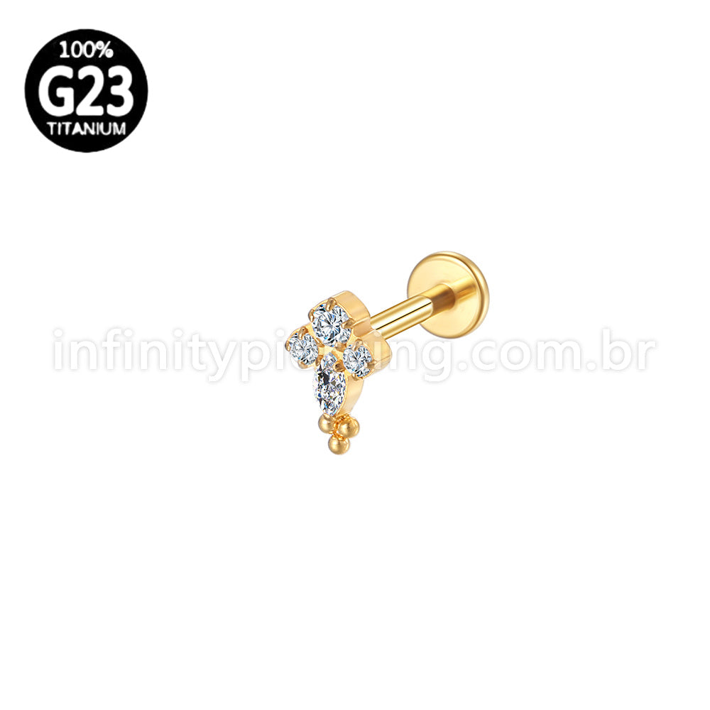 Piercing Argola Titânio Lisa 1.2X8 10339