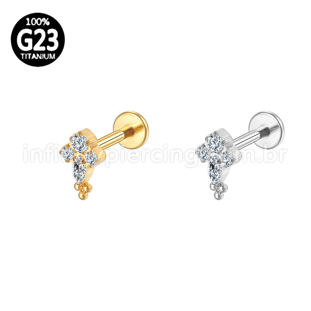 Piercing Argola Titânio Lisa 1.2X8 10339