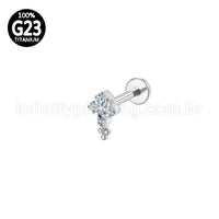 Piercing Argola Titânio Lisa 1.2X8 10339