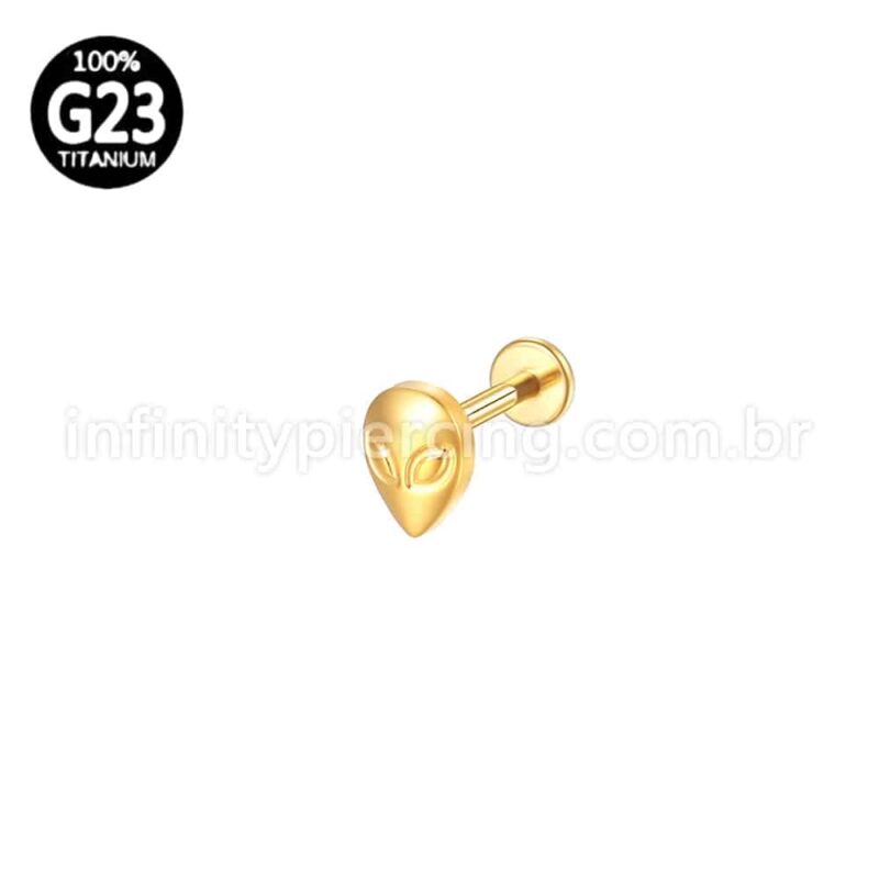 Piercing Labret Titânio E.T