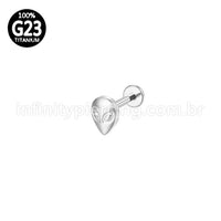 Piercing Labret Titânio E.T