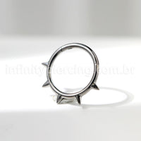 Piercing Argola Titânio Spike
