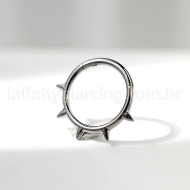 Piercing Argola Titânio Spike
