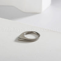 Piercing Argola Titânio Gota