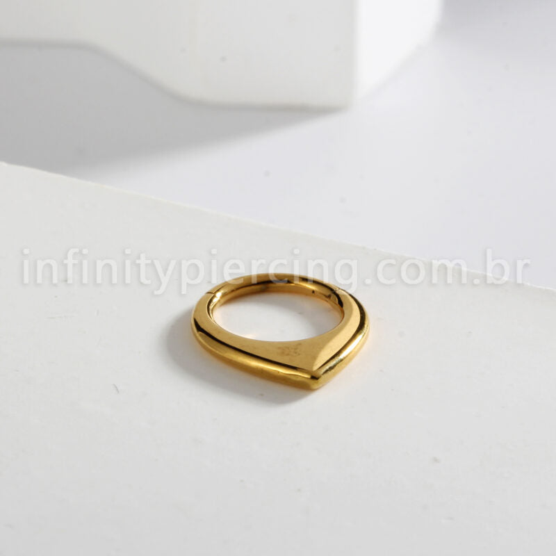 Piercing Argola Titânio Gota