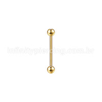 Piercing Barbell Aço Cirúrgico 316L Rosca Interna