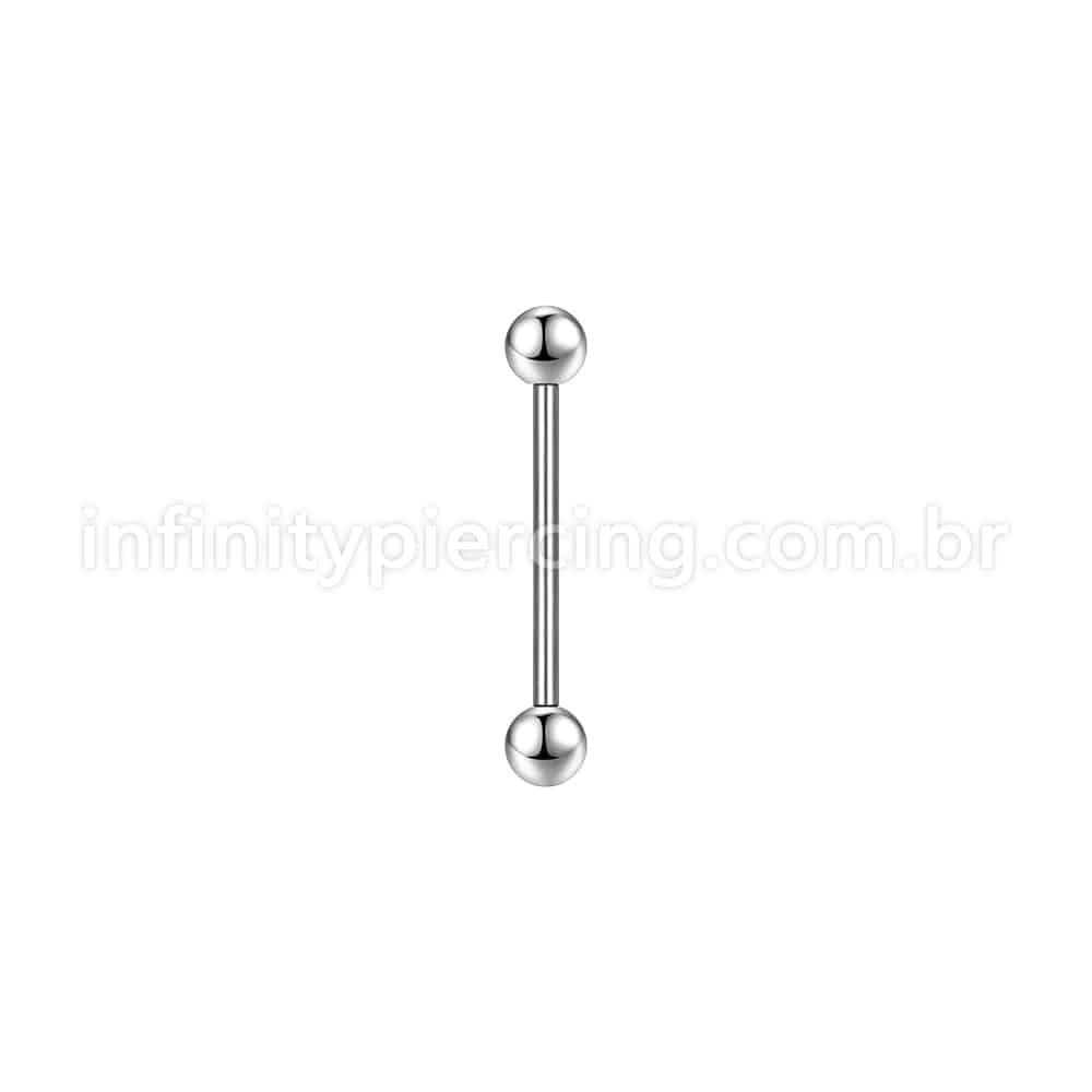 Piercing Barbell Aço Cirúrgico 316L