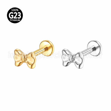 Piercing Labret Titânio Laço