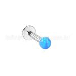 Piercing Labret Aço Cirúrgico Opala
