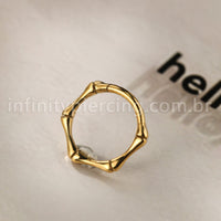Piercing Argola Titânio Segmento Articulado Esqueleto