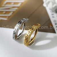 Piercing Argola Para Umbigo Titânio Detalhada