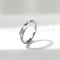 Piercing Argola Titânio Zircônia Cravejada