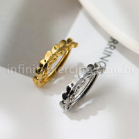 Piercing Argola Para Umbigo  Aço Cirúgico Corações