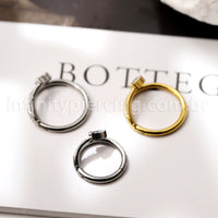Piercing Argola Titânio Segmento Articulado Zircônia Cravejada