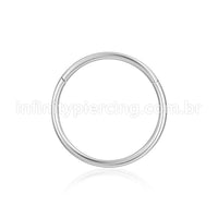 Piercing Argola Segmento Articulado Aço Cirúrgico
