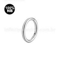 Piercing Argola Segmento Articulado Nióbio