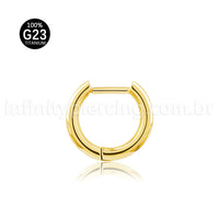 Piercing Argola Titânio Lisa