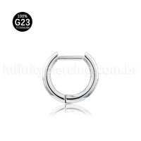 Piercing Argola Titânio Lisa