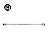 Piercing Transversal Titânio Zircônia